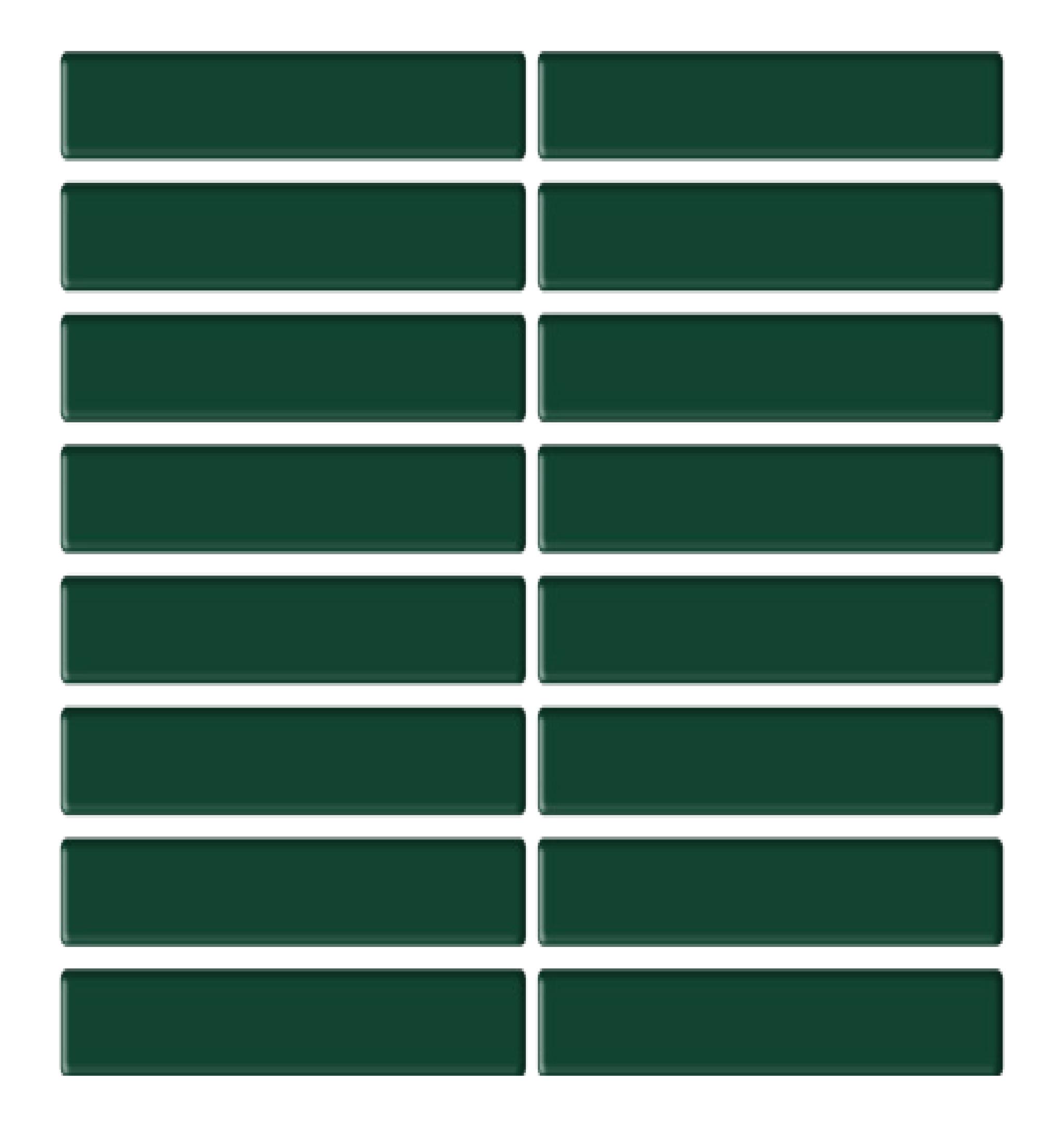 Dark Green - MGTW8209 - New Porccelain Mosaic