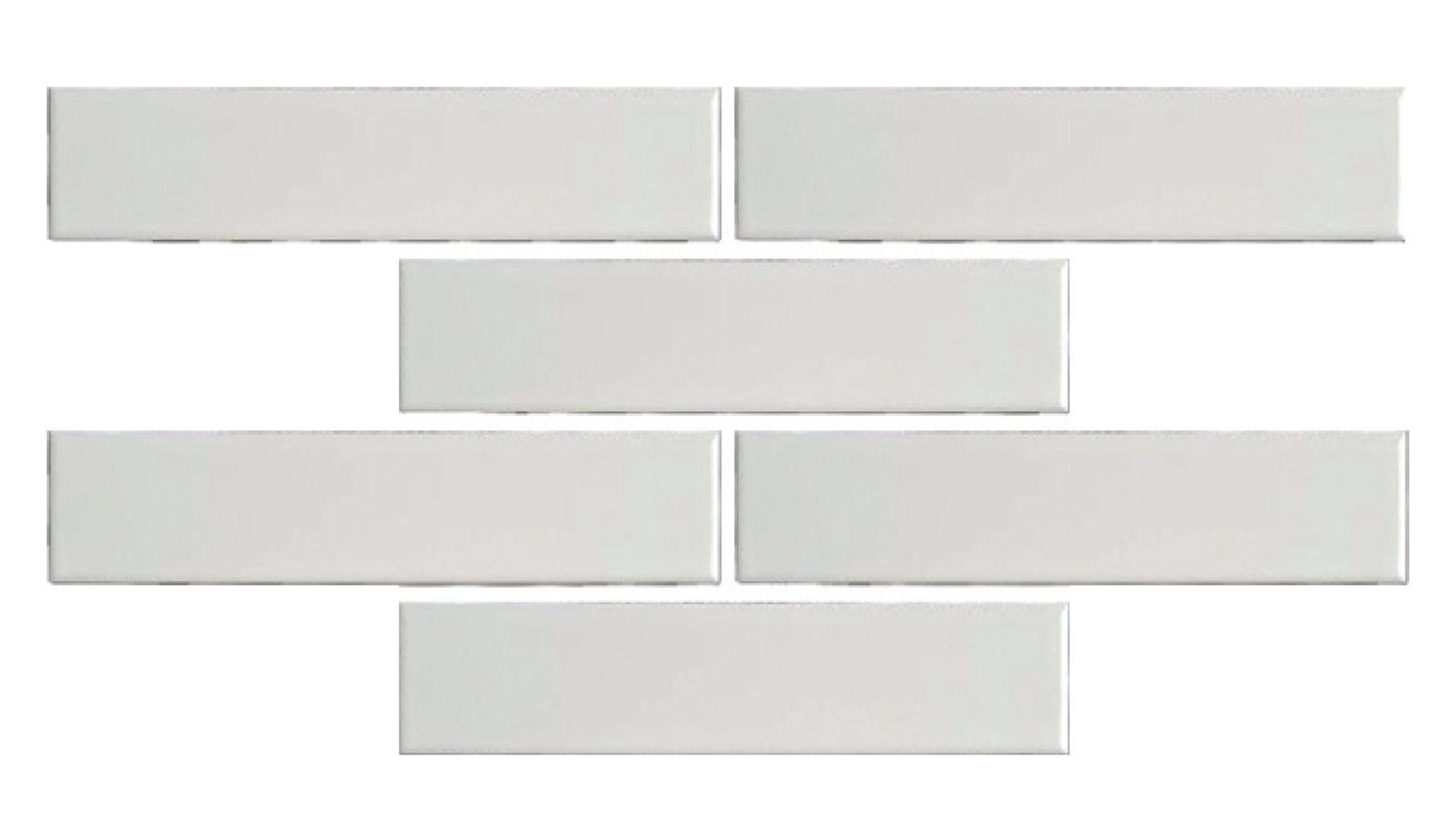 White Glossy - Porcelain Mosaic